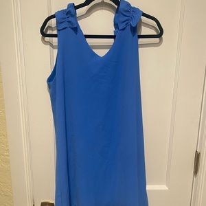 The impeccable pig blue mini dress